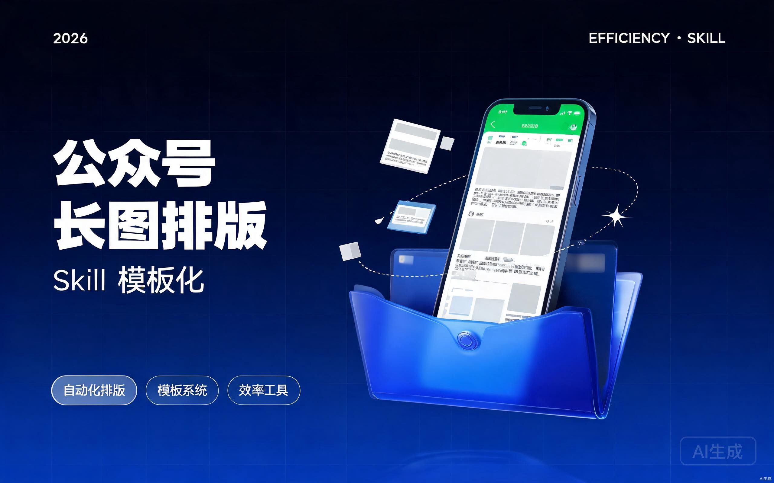 公众号长图排版 · Skill 模板化